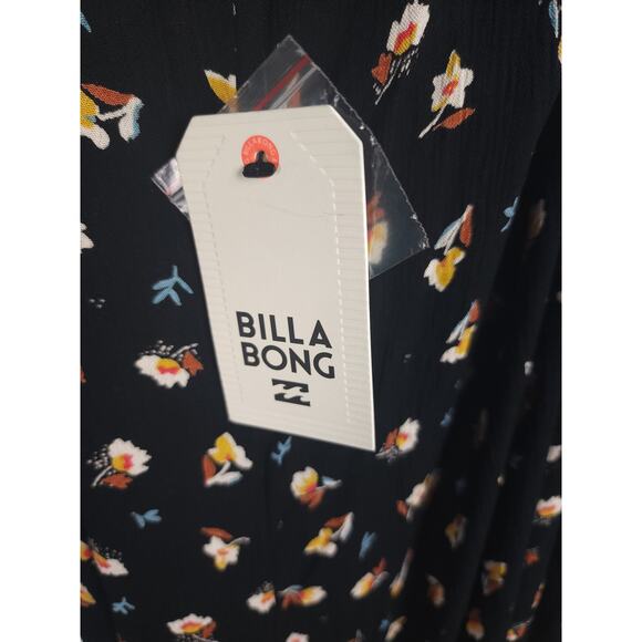 Billabong “Sweet Edges” Midi Dress Floral Print SZ XS - Picture 8 of 9